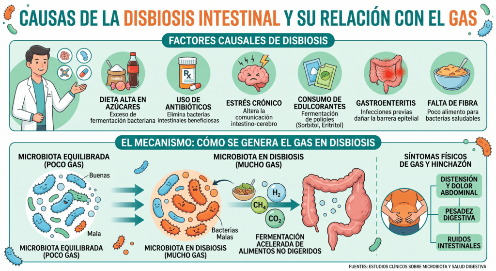 El Mejor Probiótico para Gases y Vientre Hinchado