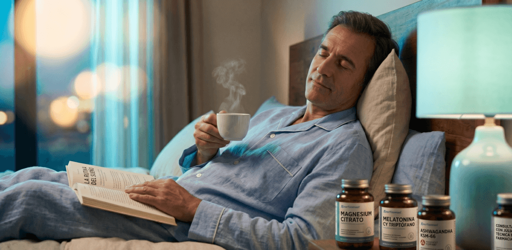 suplementos y relajación para dormir