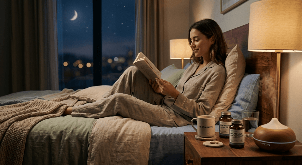 suplementos y relajación para dormir